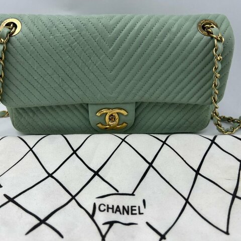 CHANEL V 形縫線 CF 鍊條包