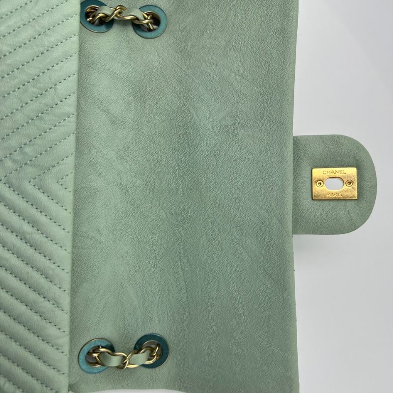 CHANEL V 形縫線 CF 鍊條包-3