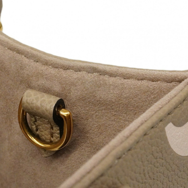 路易威登 Monogram Empreinte 雙色 OnTheGo PM 手提包 M45779 Tourtreille Crème 女士兩用包-8