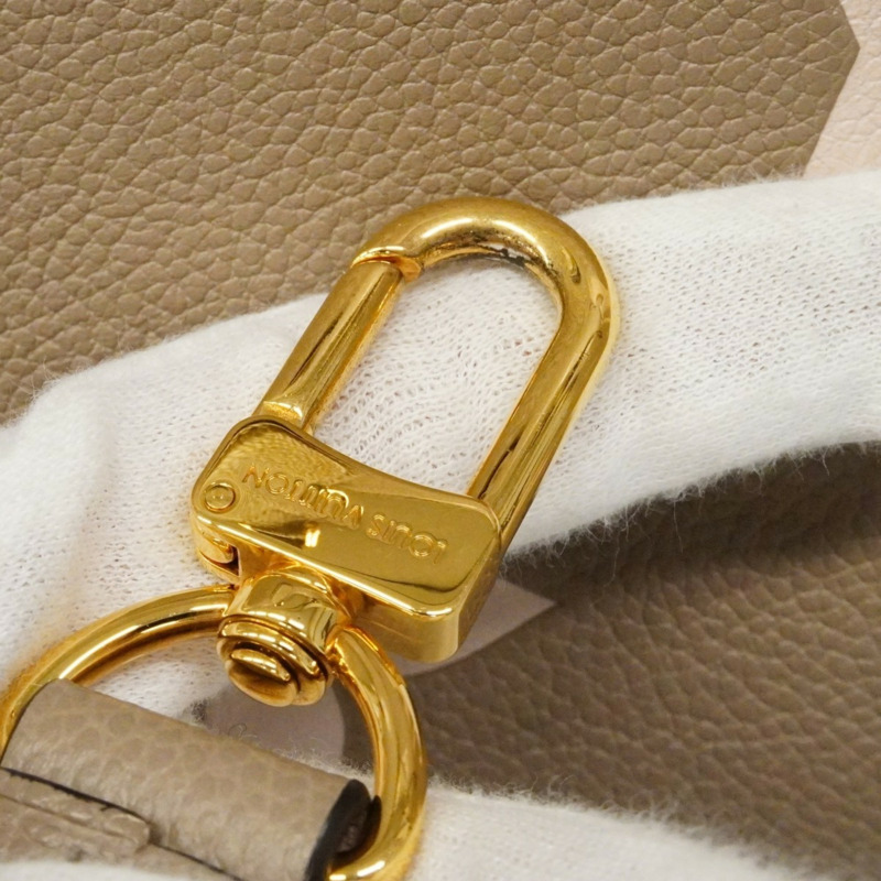 路易威登 Monogram Empreinte 雙色 OnTheGo PM 手提包 M45779 Tourtreille Crème 女士兩用包-10