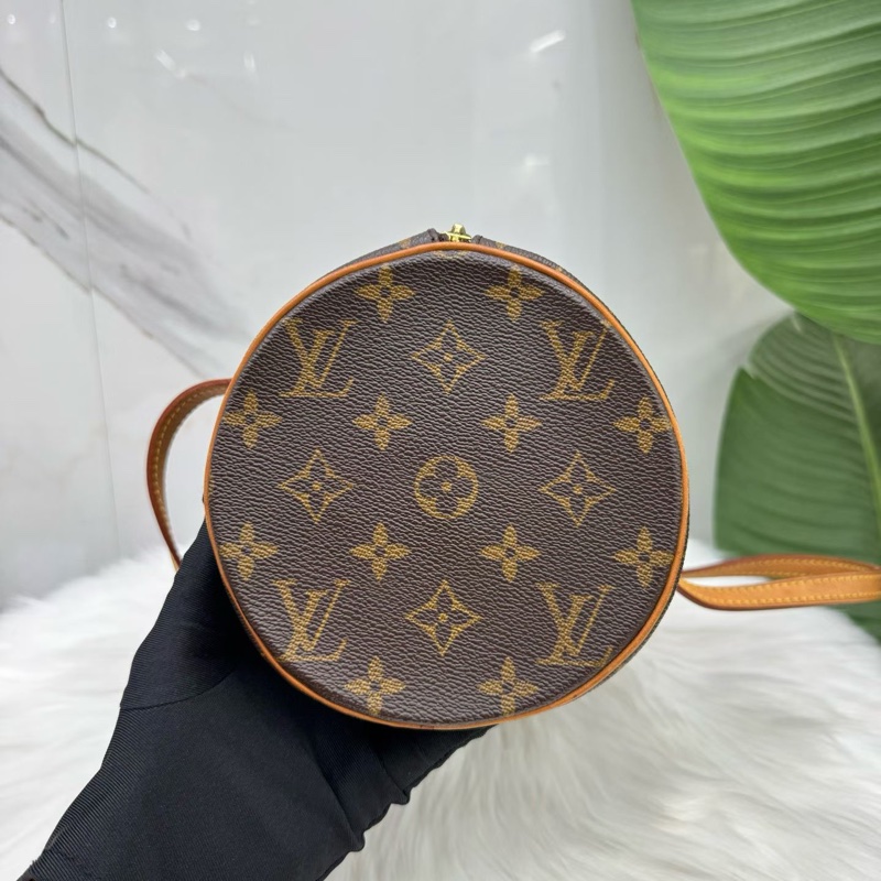 98新LV路易威登/Louis Vuitton中古巴比龍老花子母包 編碼09 一包多用 大的通勤裝物 小的當零錢包/掛飾,尺寸31x14x14cm-2