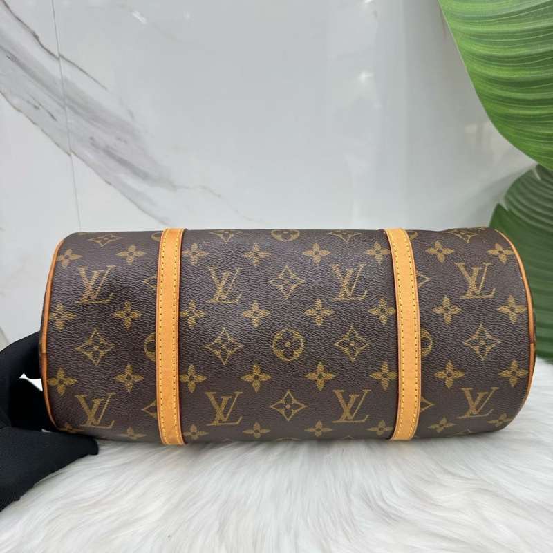 98新LV路易威登/Louis Vuitton中古巴比龍老花子母包 編碼09 一包多用 大的通勤裝物 小的當零錢包/掛飾,尺寸31x14x14cm-3