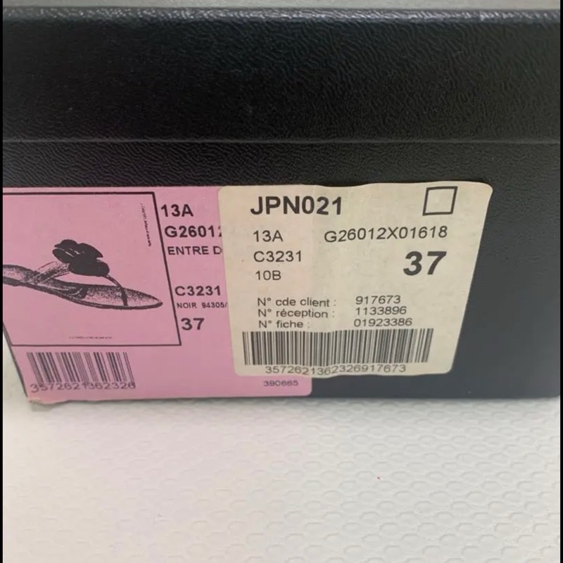 Chanel 香奈兒經典山茶花涼鞋37號-10