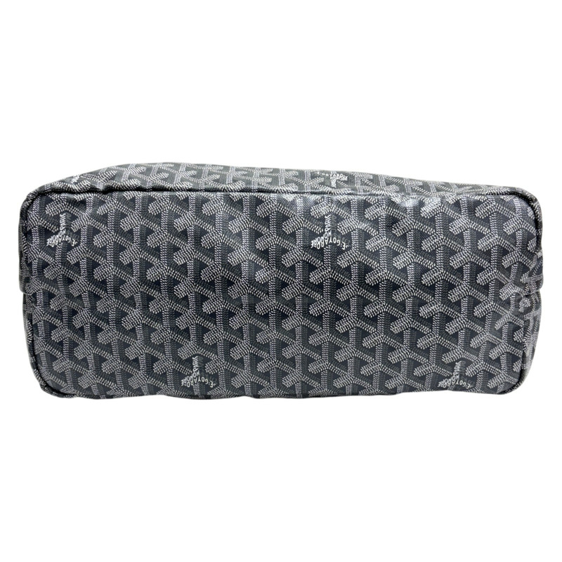 灰色 Goyard帆布 Saint Louis PM 托特包 肩背包【GOYARD 高雅德】 STLOUIPMLTY09CL09P-3