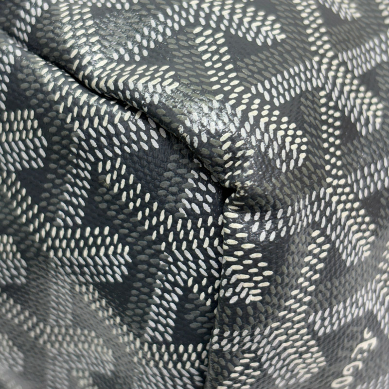 灰色 Goyard帆布 Saint Louis PM 托特包 肩背包【GOYARD 高雅德】 STLOUIPMLTY09CL09P-9