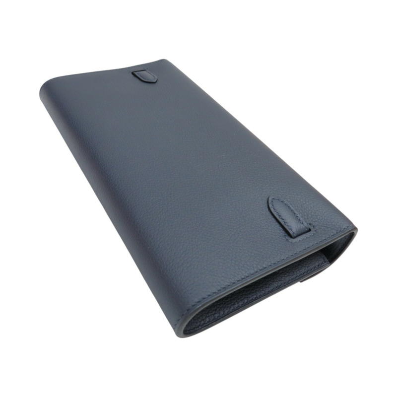 午夜藍 Evercolor牛皮 Kelly To Go Wallet 肩背包 K刻 銀扣【HERMES 愛馬仕】-3