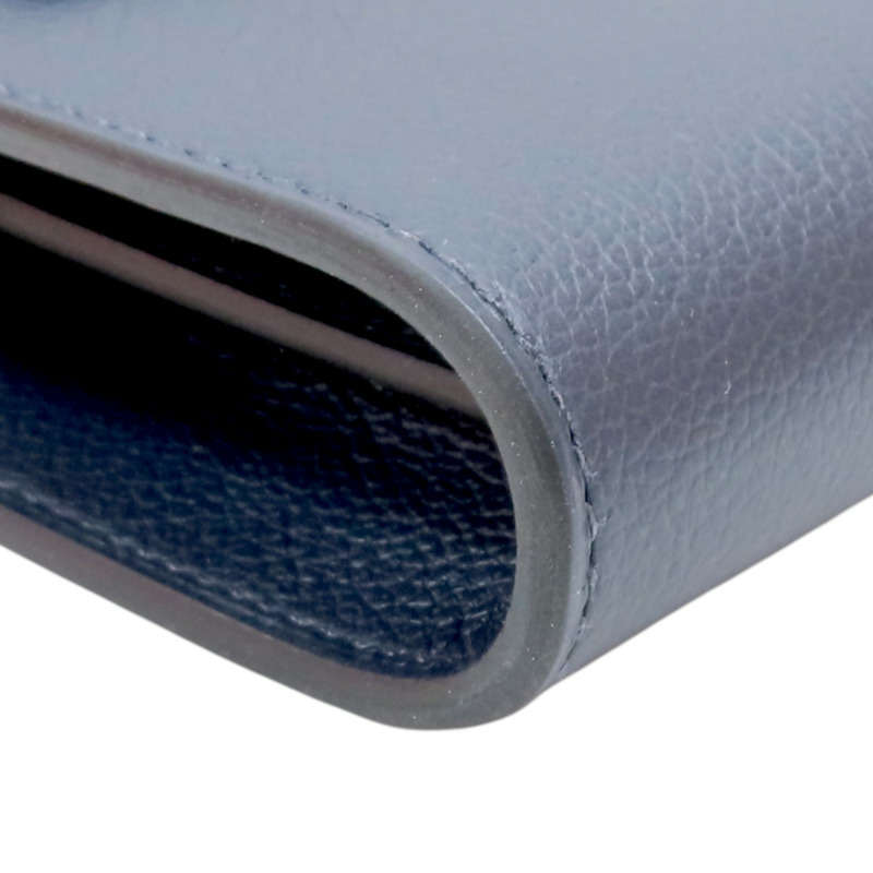 午夜藍 Evercolor牛皮 Kelly To Go Wallet 肩背包 K刻 銀扣【HERMES 愛馬仕】-10