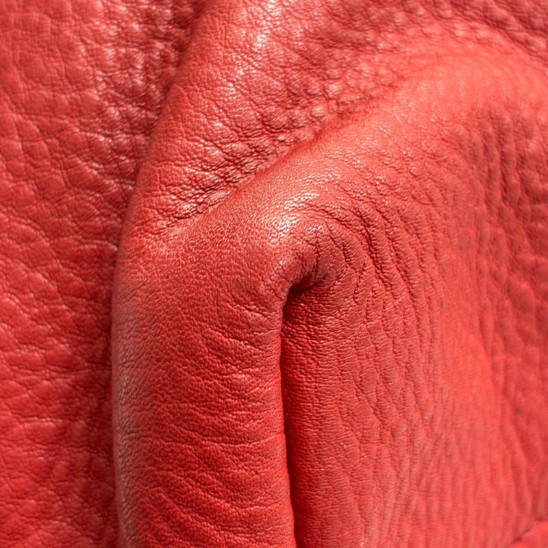 紅色 牛皮 Vitello Phenix Hobo 肩背包【PRADA 普拉達】 BN2097-14