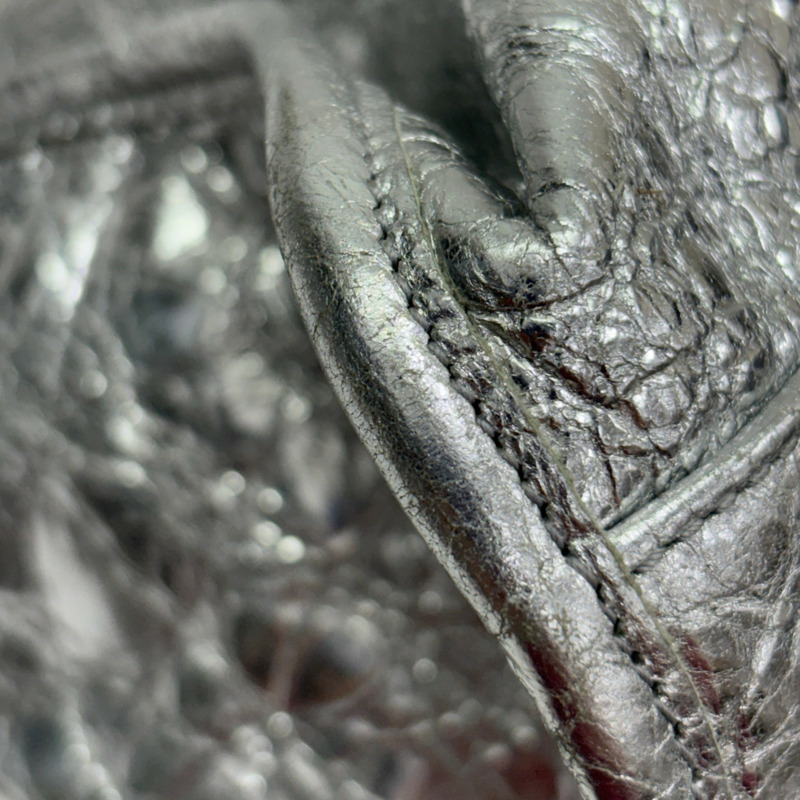 銀色 羊皮 Le City 兩用包【BALENCIAGA 巴黎世家】 797786-11