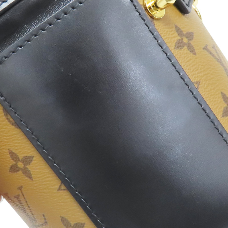 棕色 原花 Reverse 帆布 CANNES 兩用包【LOUIS VUITTON LV 路易威登】 M43986-11