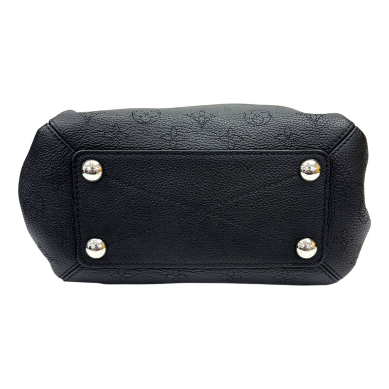 黑色 Mahina 牛皮 Babylone Chain BB 手提包 無背帶【LOUIS VUITTON LV 路易威登】 M51223-3