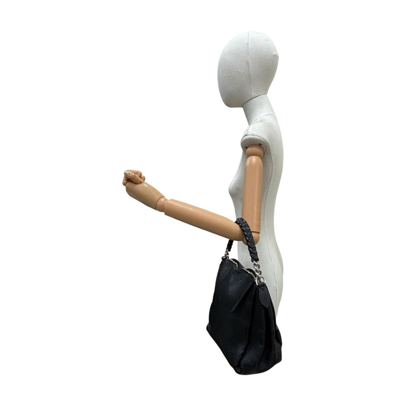 黑色 Mahina 牛皮 Babylone Chain BB 手提包 無背帶【LOUIS VUITTON LV 路易威登】 M51223-6