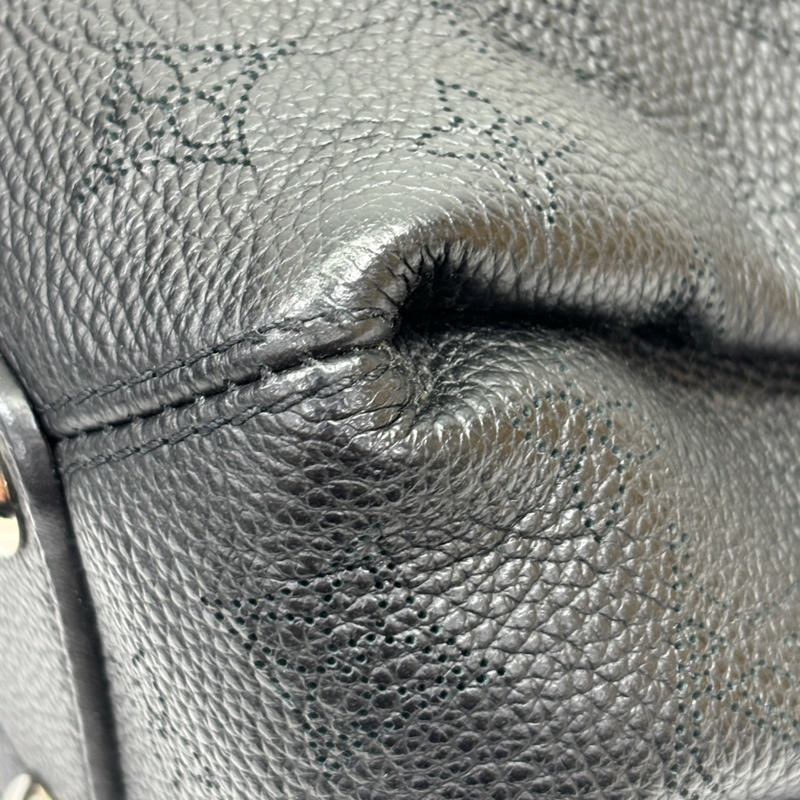 黑色 Mahina 牛皮 Babylone Chain BB 手提包 無背帶【LOUIS VUITTON LV 路易威登】 M51223-9