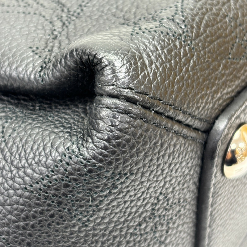 黑色 Mahina 牛皮 Babylone Chain BB 手提包 無背帶【LOUIS VUITTON LV 路易威登】 M51223-10