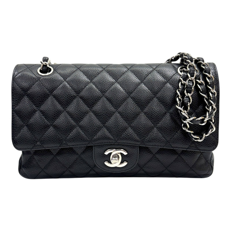 黑色 荔枝紋 牛皮 COCO 25 肩背包 染色 無卡【CHANEL 香奈兒】 A01112-0