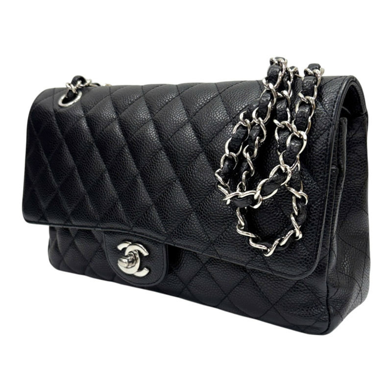 黑色 荔枝紋 牛皮 COCO 25 肩背包 染色 無卡【CHANEL 香奈兒】 A01112-1