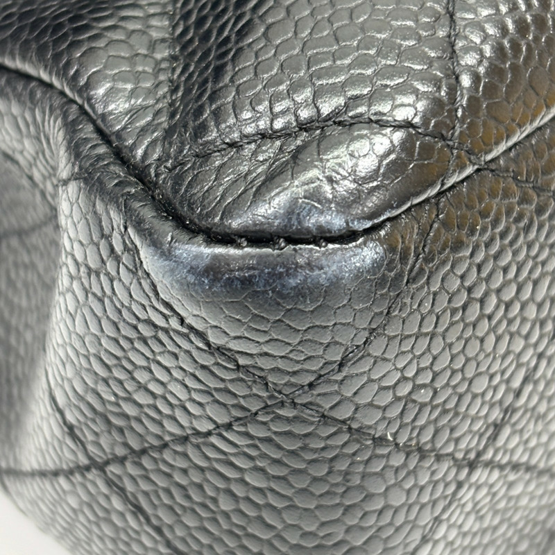 黑色 荔枝紋 牛皮 COCO 25 肩背包 染色 無卡【CHANEL 香奈兒】 A01112-10