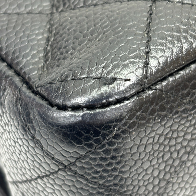 黑色 荔枝紋 牛皮 COCO 25 肩背包 染色 無卡【CHANEL 香奈兒】 A01112-12