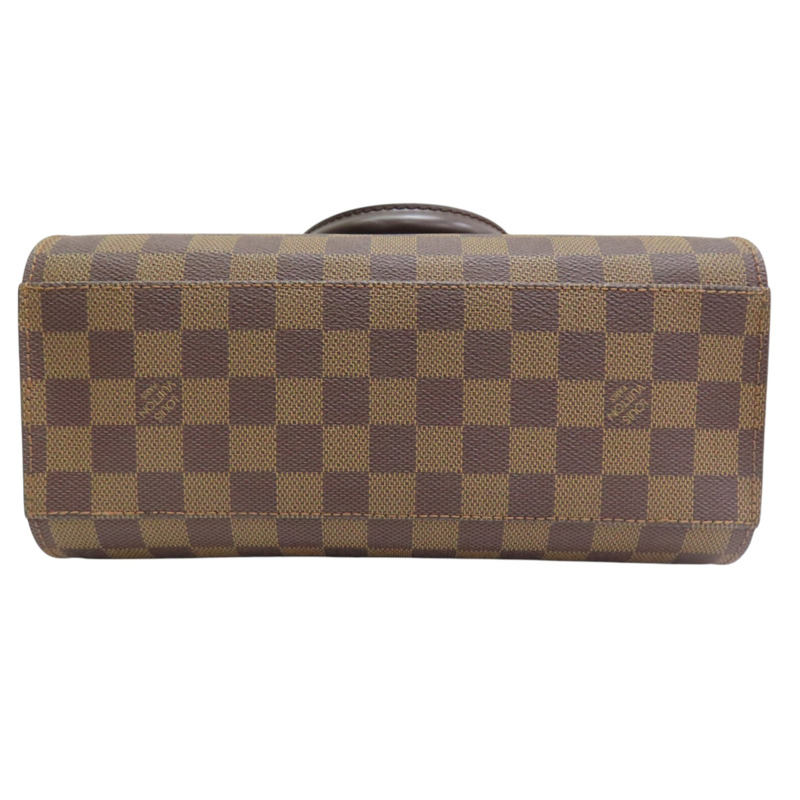 棕色 棋盤格帆布 Triana 手提包【LOUIS VUITTON LV 路易威登】 N51155-3