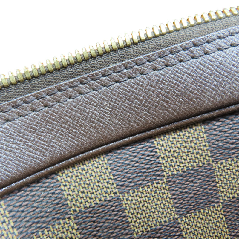 棕色 棋盤格帆布 Triana 手提包【LOUIS VUITTON LV 路易威登】 N51155-12