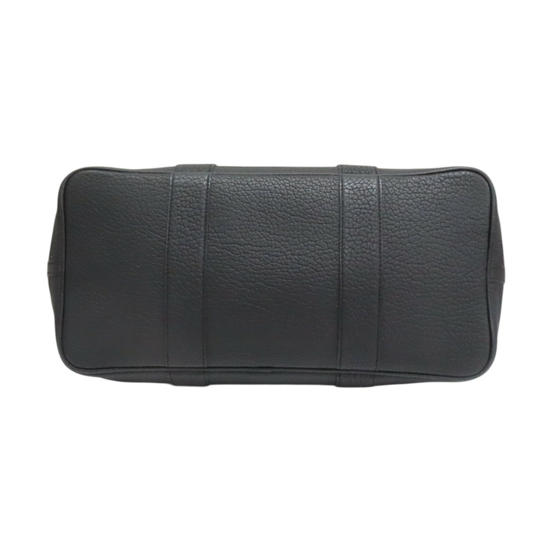 黑色 Togo牛皮 Garden Party 36 手提包 口Q刻 銀扣【HERMES 愛馬仕】 H051568CK-3