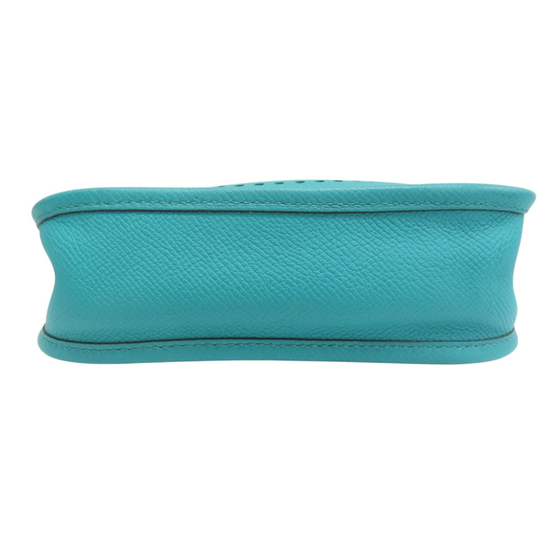 孔雀藍 Clemence牛皮 Evelyne 16 肩背包 A刻【HERMES 愛馬仕】 H069426CC-3