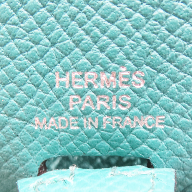 孔雀藍 Clemence牛皮 Evelyne 16 肩背包 A刻【HERMES 愛馬仕】 H069426CC-5