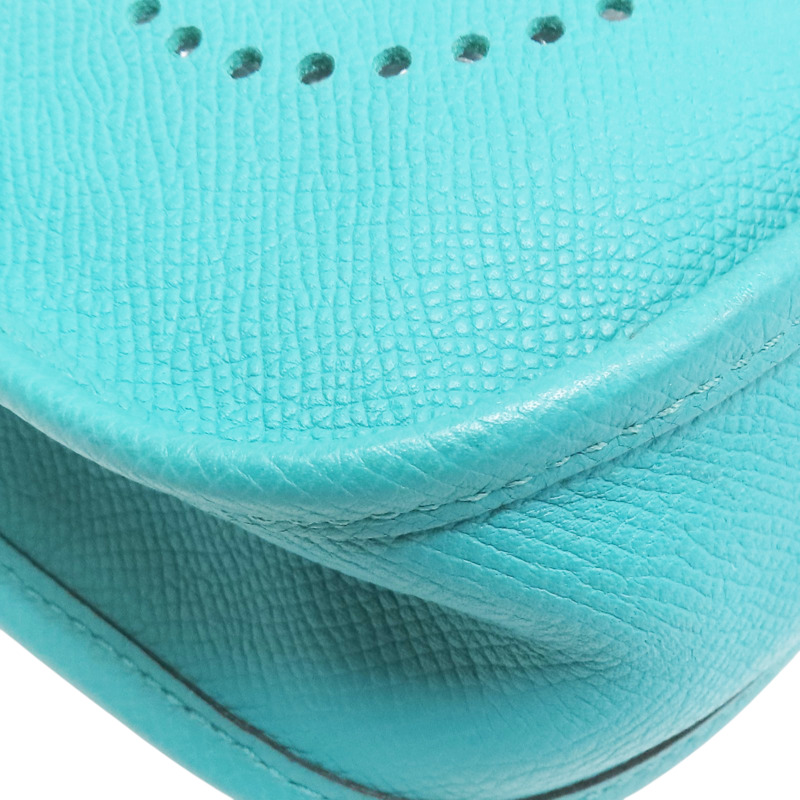 孔雀藍 Clemence牛皮 Evelyne 16 肩背包 A刻【HERMES 愛馬仕】 H069426CC-8