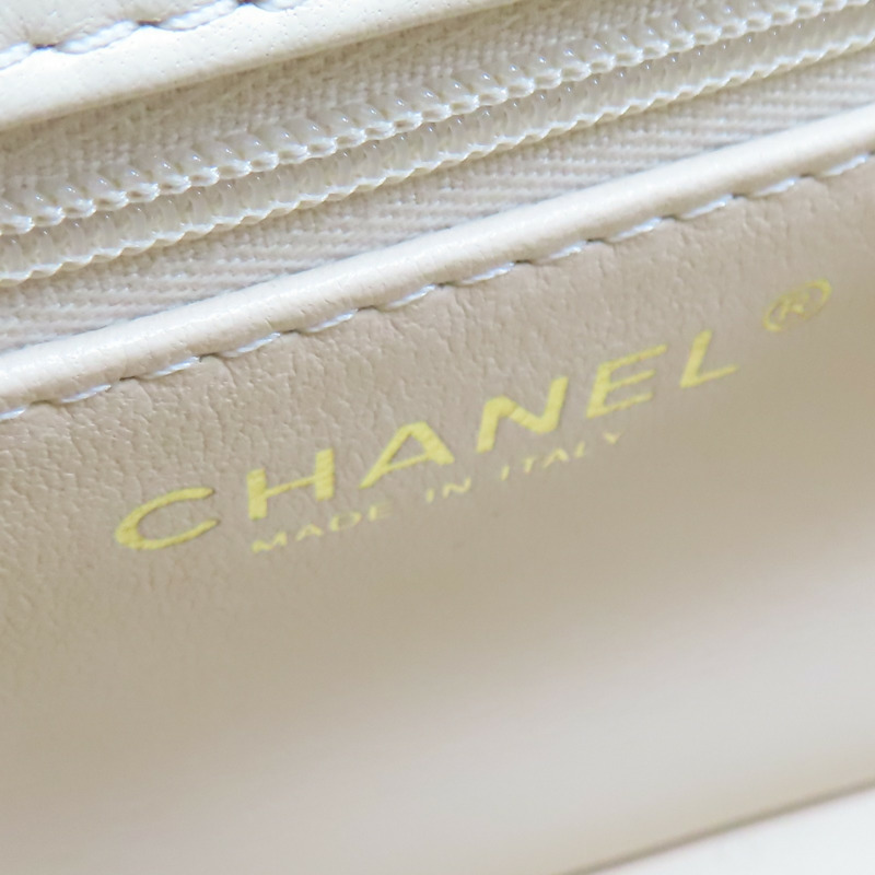 卡其色 菱格紋 羊皮 Sweet Heart Chain Flap 肩背包【CHANEL 香奈兒】 AS3829-7