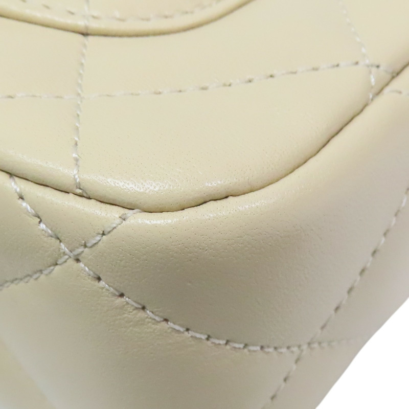 卡其色 菱格紋 羊皮 Sweet Heart Chain Flap 肩背包【CHANEL 香奈兒】 AS3829-18