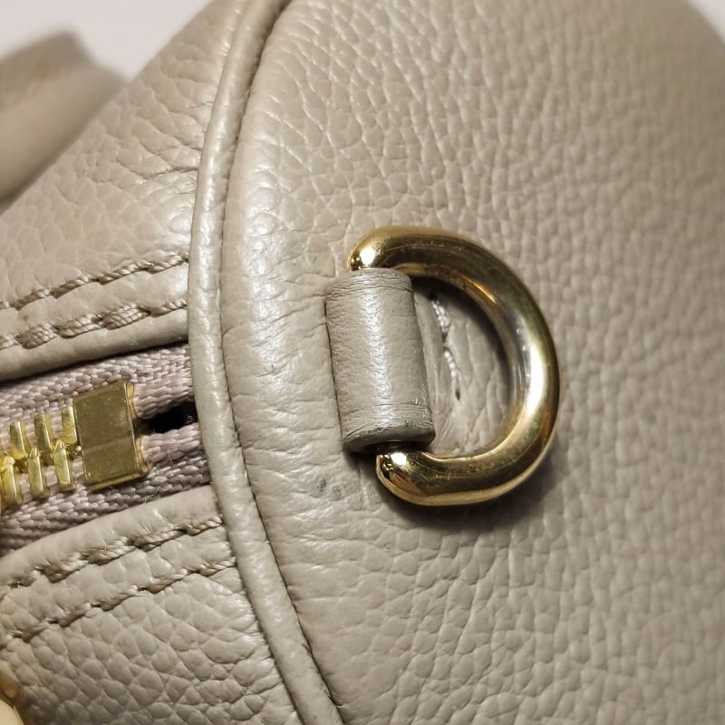 Louis Vuitton (LV) Papillon巴比龍BB牛皮壓花老花斜背包子母包單肩包晶片款-16