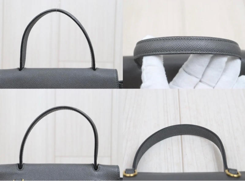 「JL精品代購」9新 Celine 灰色鯰魚包Belt Nano-4