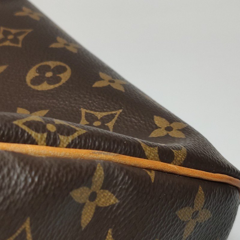 Louis Vuitton (LV)Speedy25植鞣革Monogram印花波士頓包手提包晶片款-16