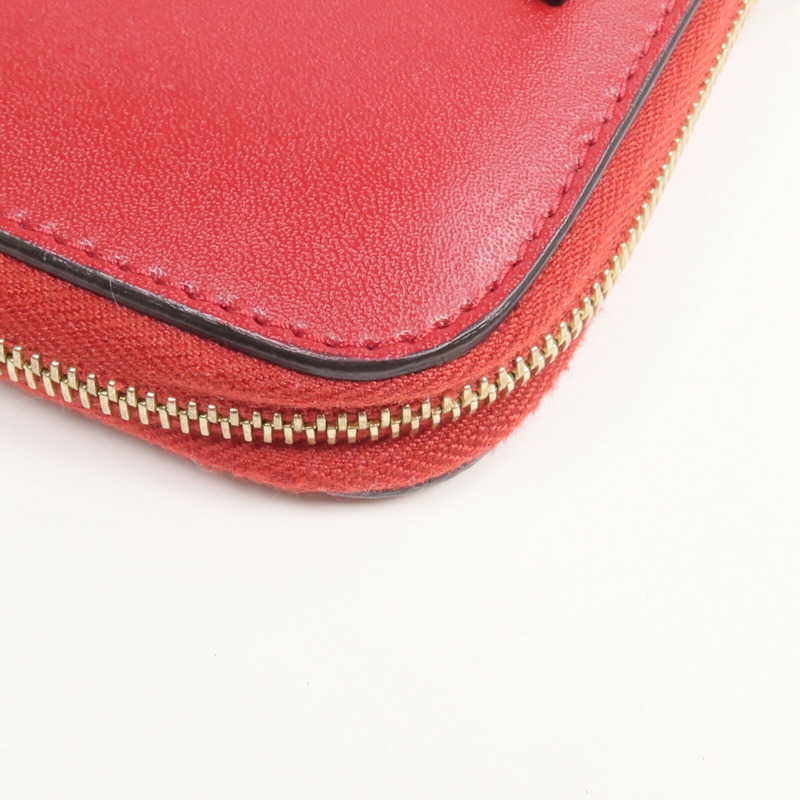 FENDI 牛皮皮革Coin/Card Case金扣零錢包/卡片套-9