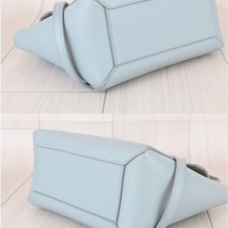 「JL精品代購」9新 Celine 淺藍鯰魚包Belt Nano-7