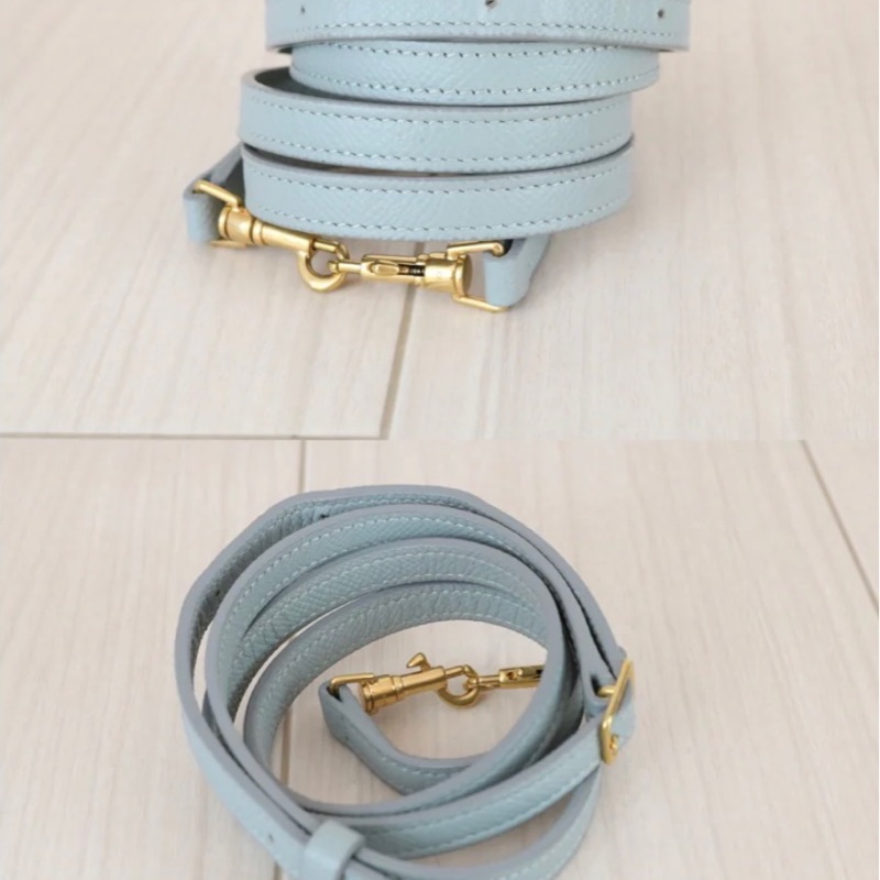「JL精品代購」9新 Celine 淺藍鯰魚包Belt Nano-10