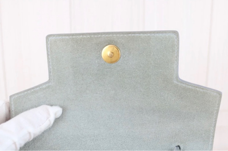 「JL精品代購」9新 Celine 淺藍鯰魚包Belt Nano-12