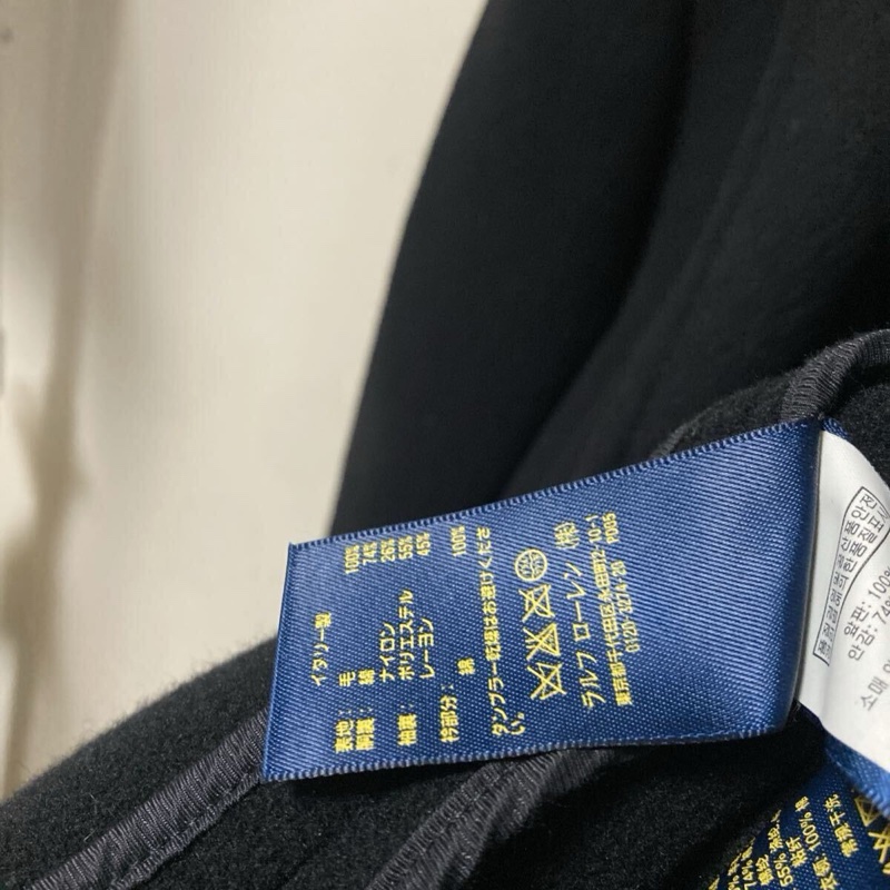 真品 POLO RALPH LAUREN 拉夫勞倫男士 經典徹斯特羊毛大衣 單排扣 外套 夾克 羽絨服 皮衣-8