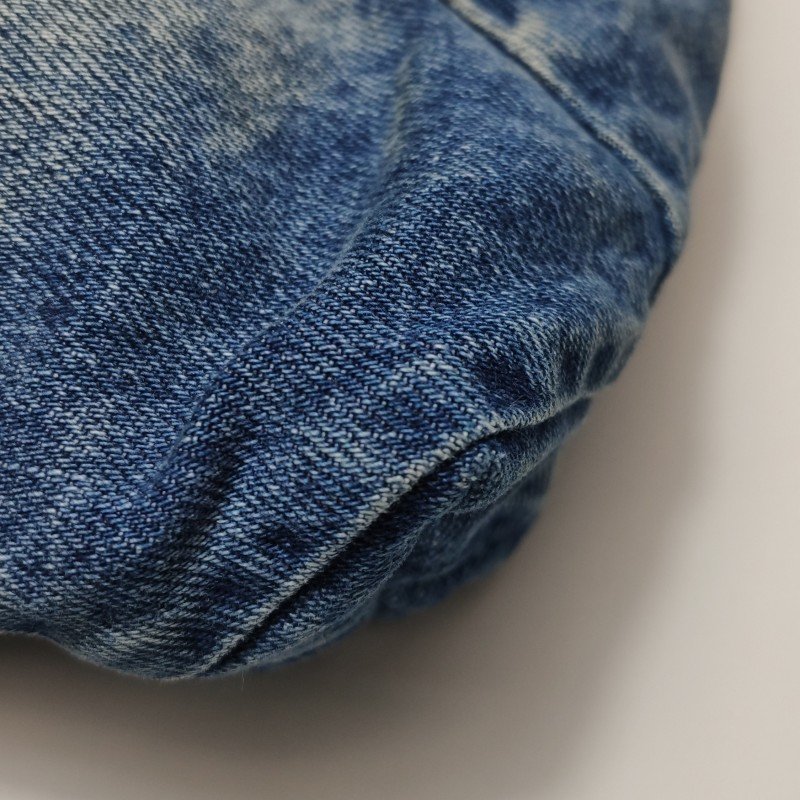 Chanel 22Bag牛仔褲拼色字母Logo雙肩包-15