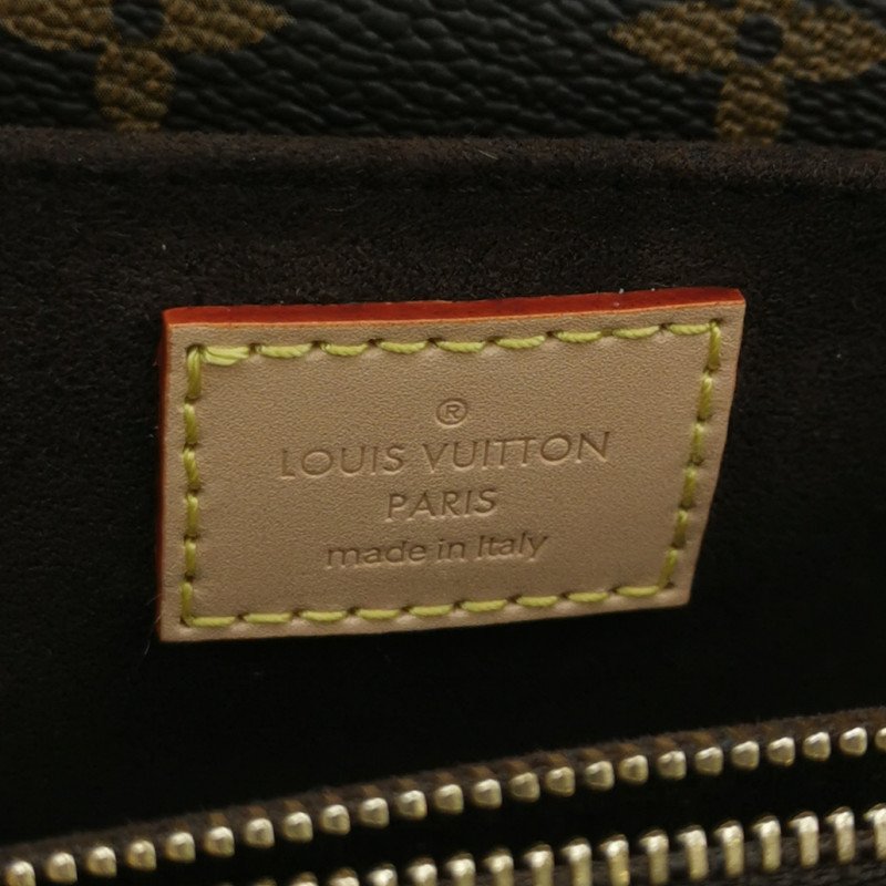 Louis Vuitton (LV) Pochette Metis East West植革老花肩包晶片款-7