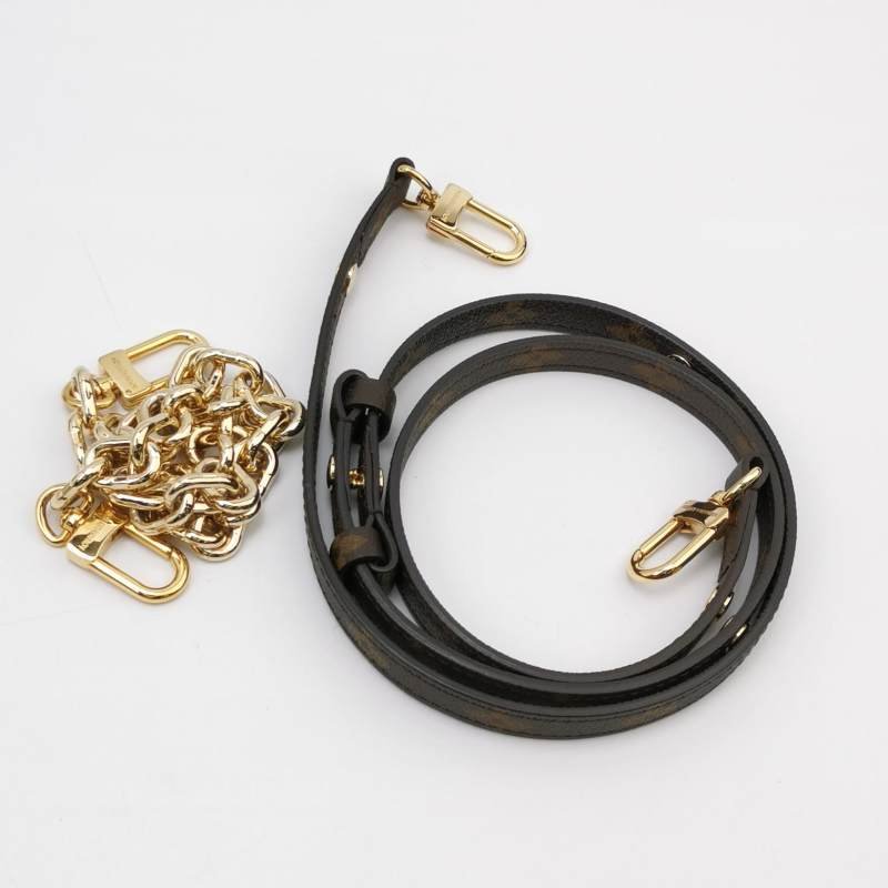 Louis Vuitton (LV) Pochette Metis East West植革老花肩包晶片款-8