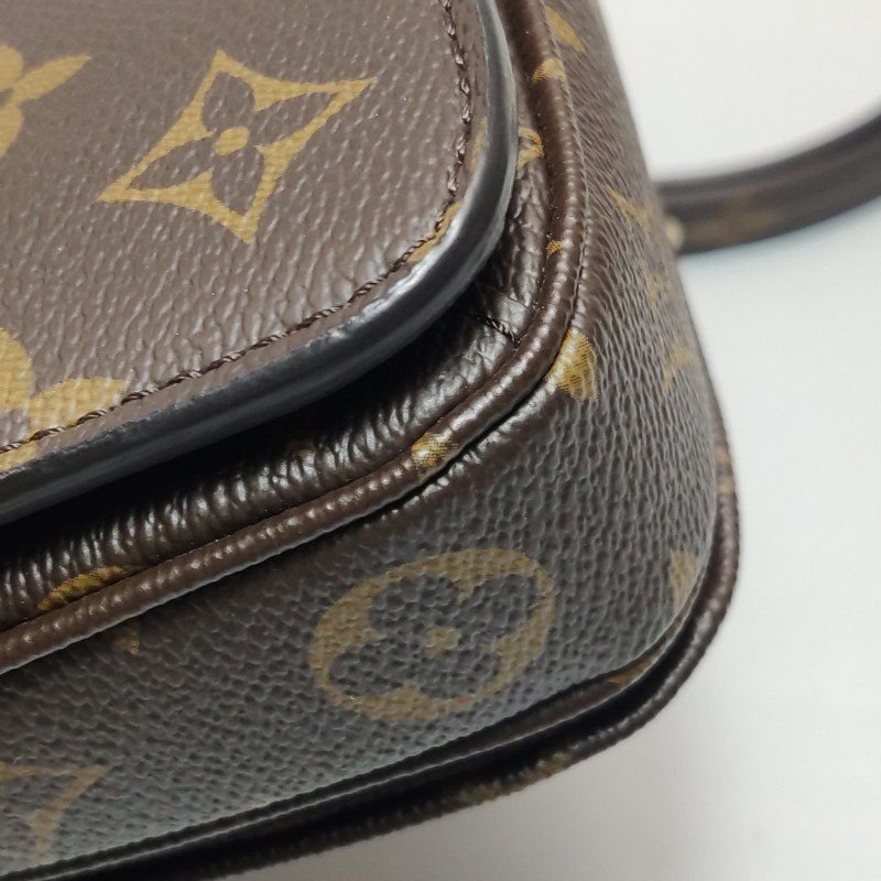 Louis Vuitton (LV) Pochette Metis East West植革老花肩包晶片款-15