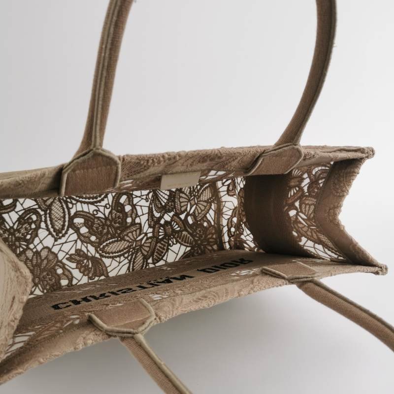 DiorBookTote中型帆布手提包-6