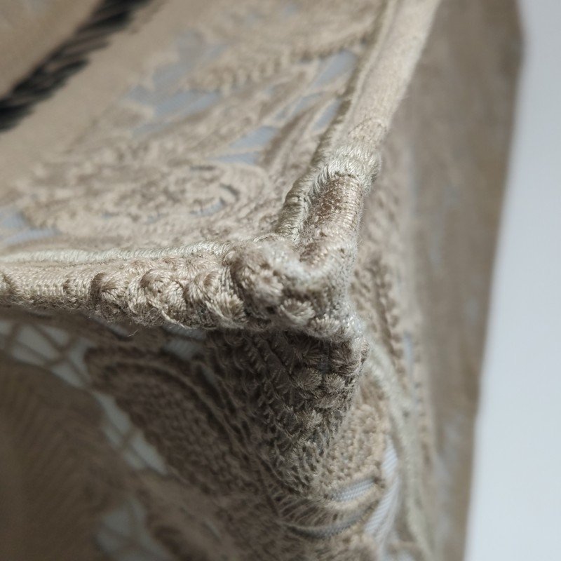 DiorBookTote中型帆布手提包-12