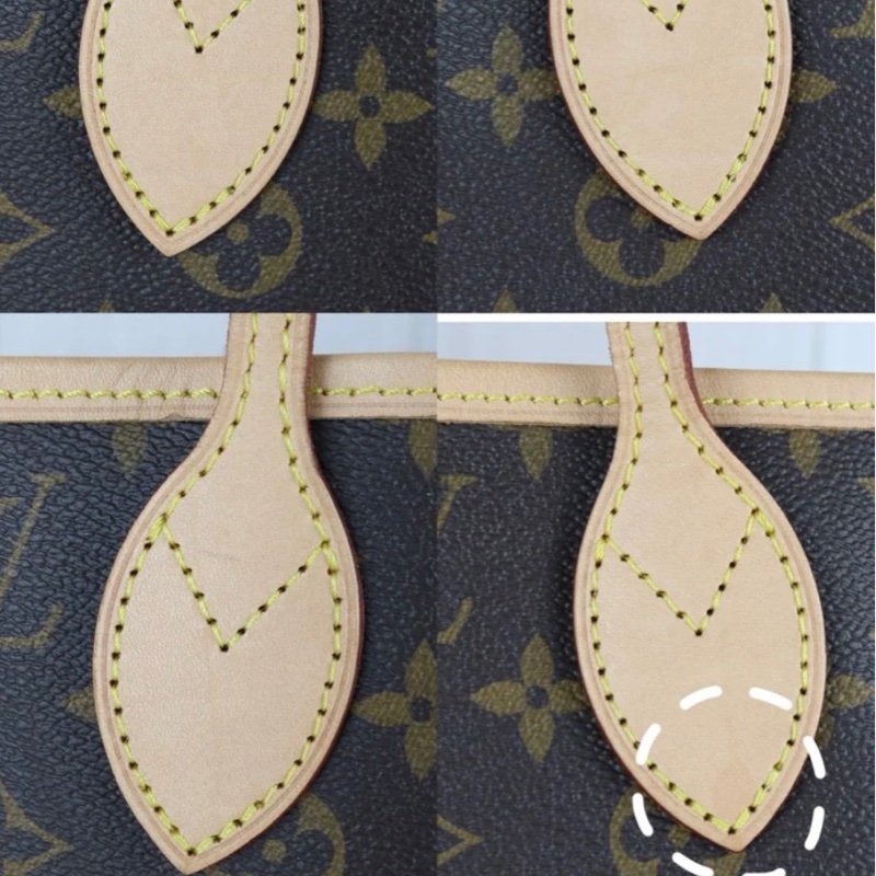 「JL精品代購」98新 LV 老花Neverful經典購物袋 ic 芯片款-13