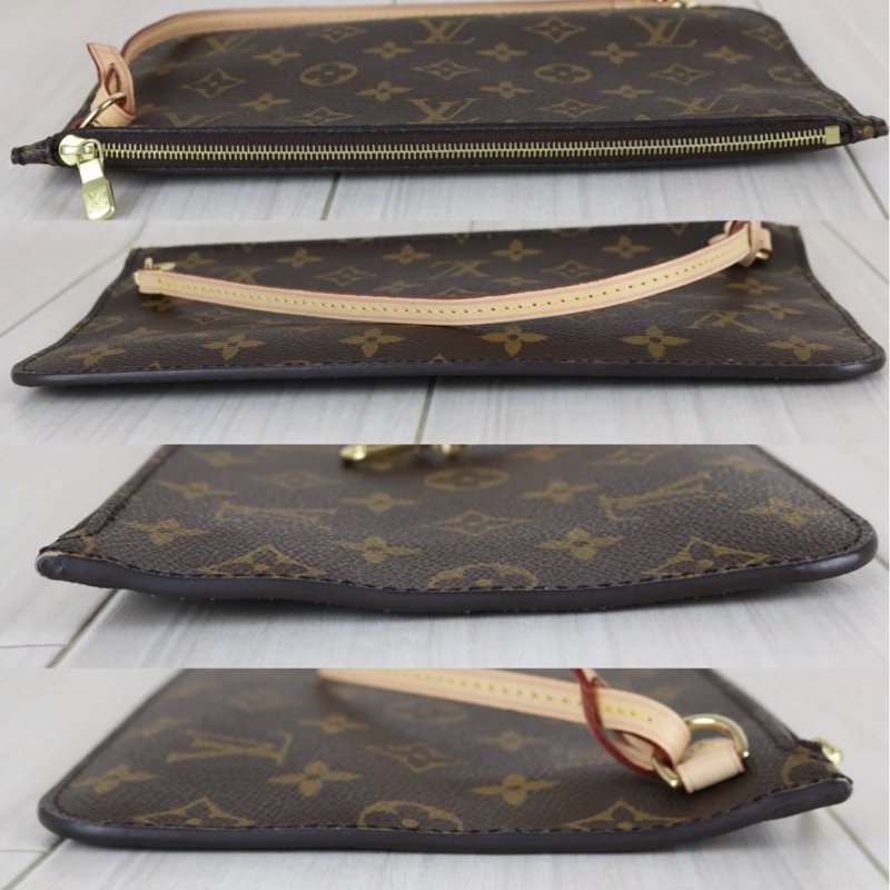 「JL精品代購」98新 LV 老花Neverful經典購物袋 ic 芯片款-15