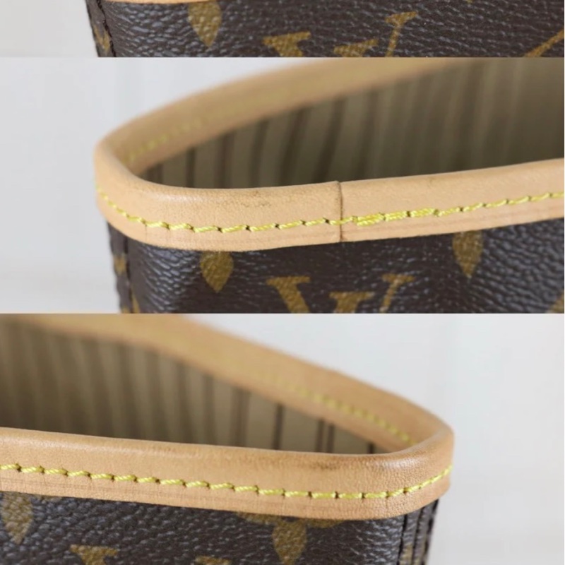 「JL精品代購」98新 LV 老花Neverful經典購物袋 ic 芯片款-19