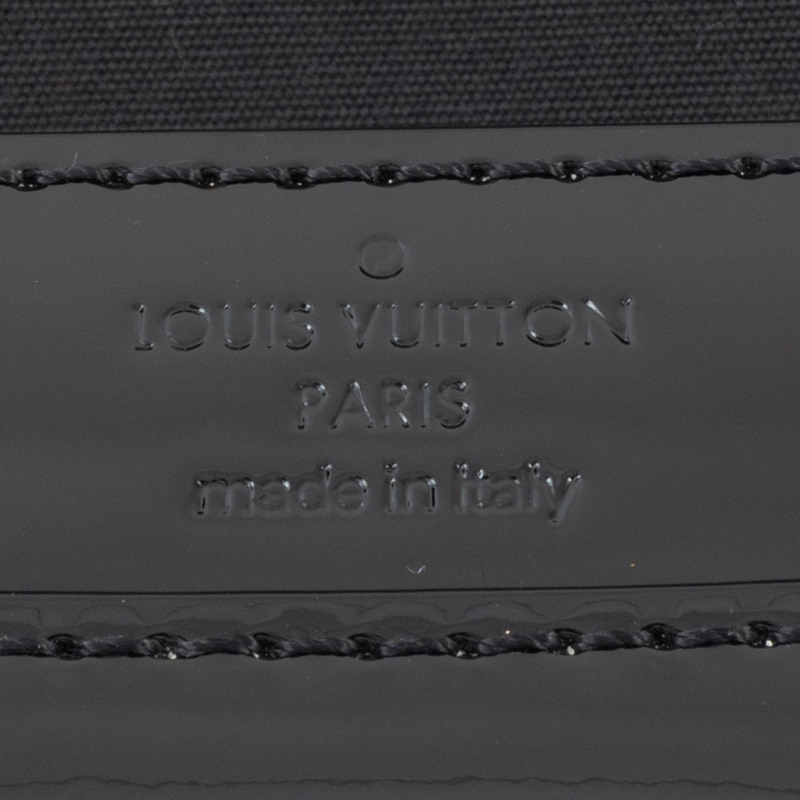 路易威登 Louise Pochette EW NM 手拿包/副包 M51634 漆皮黑色-11