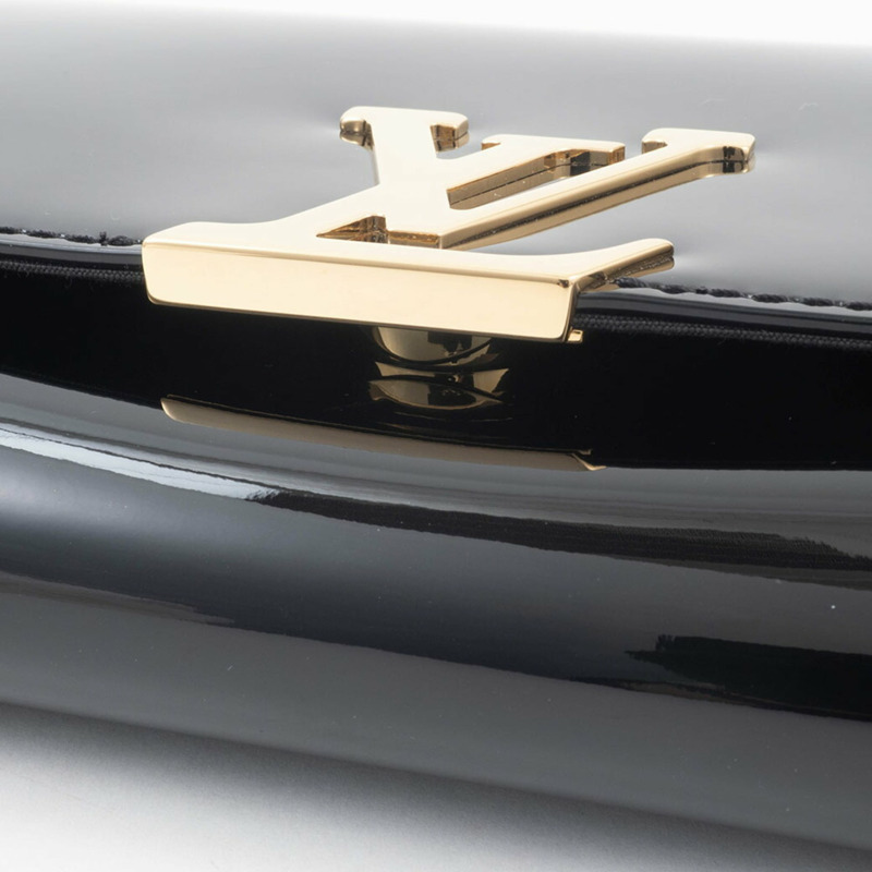 路易威登 Louise Pochette EW NM 手拿包/副包 M51634 漆皮黑色-18