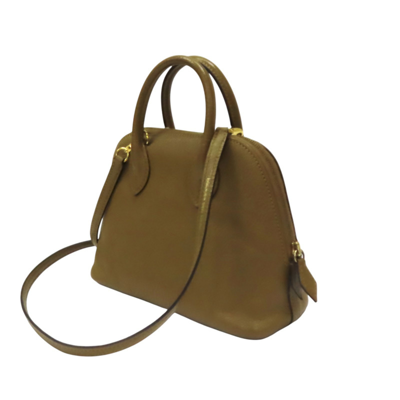金沙色 山羊皮 Bolide 1923 mini 肩背包 D刻【HERMES 愛馬仕】-2